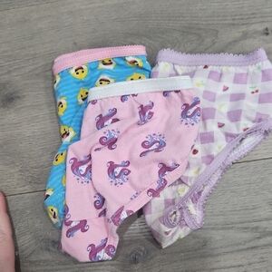 Playful Pink and Blue Underwear Set